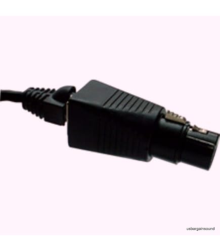 Amazon.com: TecNec DMX-3XM-CAT5 3 Pin XLR Male to RJ45 Adapter